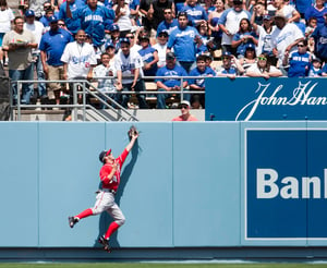 Dodgers Stadium (back wall pads)