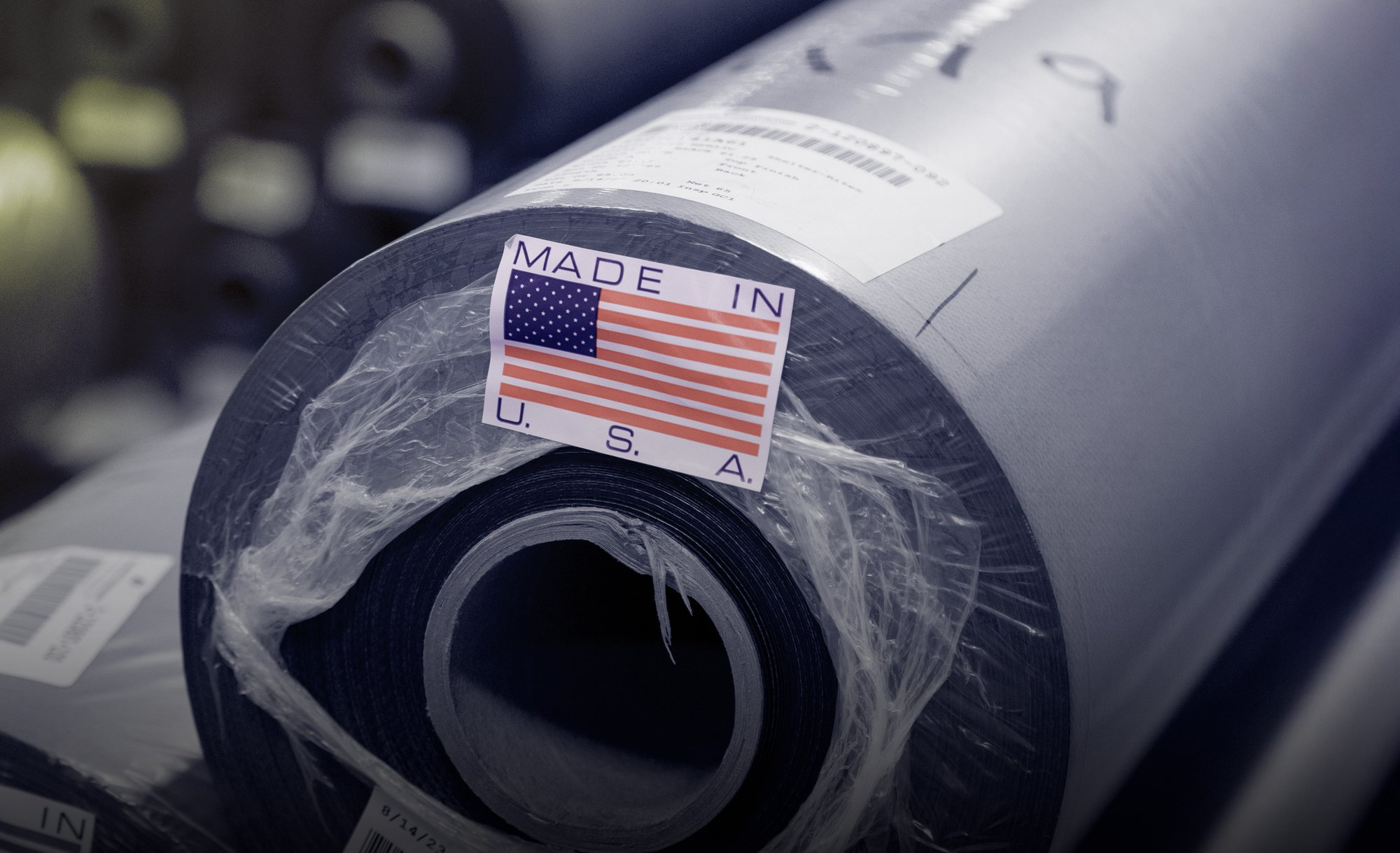 big roll with usa sticker