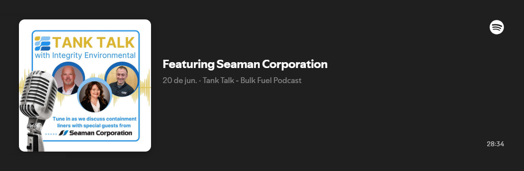Spotify Episode Featuring Seaman Corp