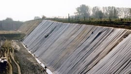 ILVA Landfill Steep Wall Liner ILVA Landfill Steep Wall Liner